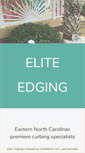 Mobile Screenshot of eliteedgingnc.com